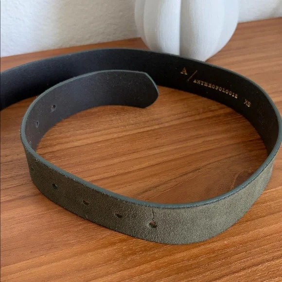 Anthropologie Suede Belt - Picture 3 of 5